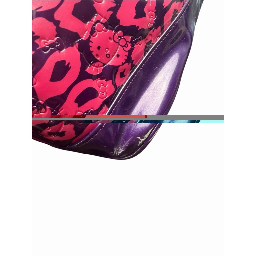 Loungefly Loves Hello Kitty Bowler Tote Bag Wallet Set Pink Purple RARE - Picture 12 of 16
